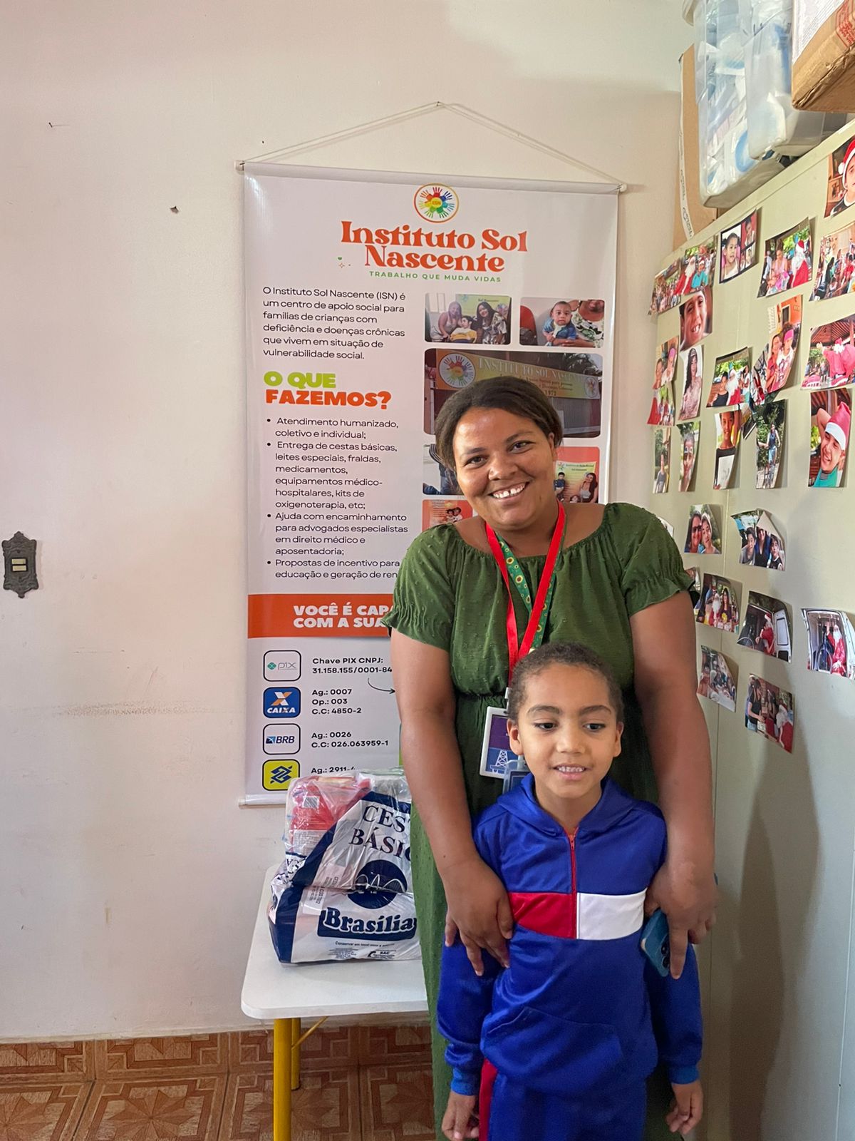 Apoio solidário estreitando laços comunitários